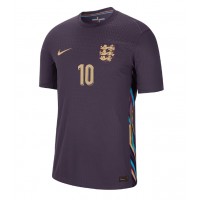 Camiseta Inglaterra Jude Bellingham #10 Visitante Equipación Eurocopa 2024 manga corta